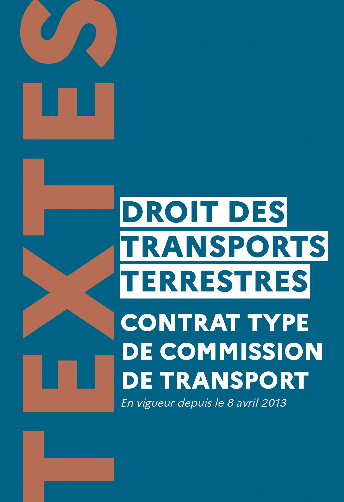 Le contrat type de commission de transport
